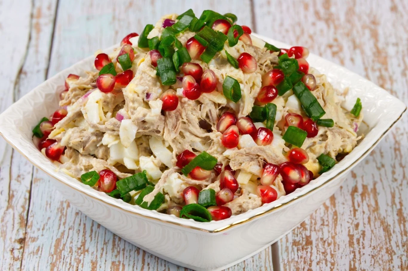 Sałatkę białkową przygotujesz w 45 minut