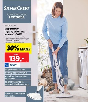 Mop parowy SilverCrest niska cena