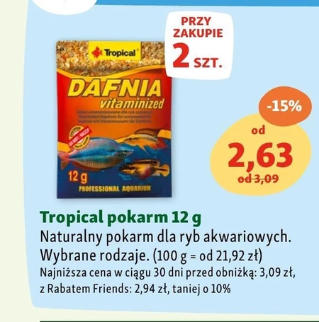 Pokarm dla ryb Tropical