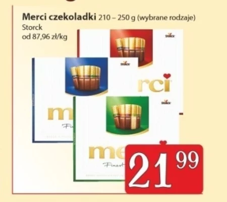 Czekoladki Merci