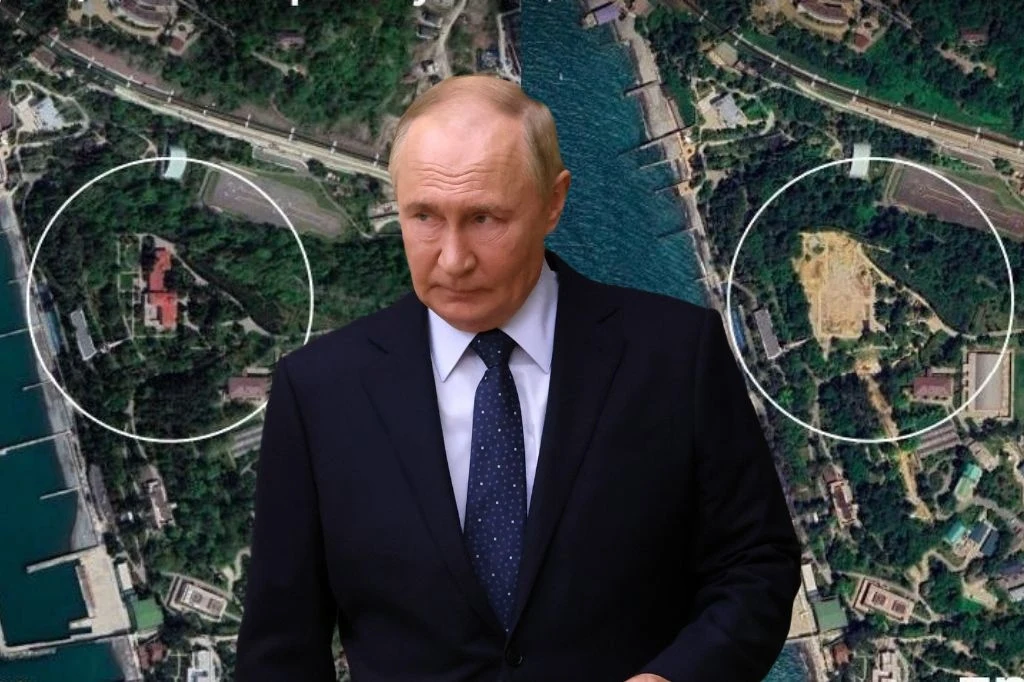 Zburzono rezydencję Władimira Putina w Soczi. Prezydent Rosji obawia się ataków Ukrainy? Zburzono rezydencję Władimira Putina w Soczi. Prezydent Rosji obawia się ataków Ukrainy?
