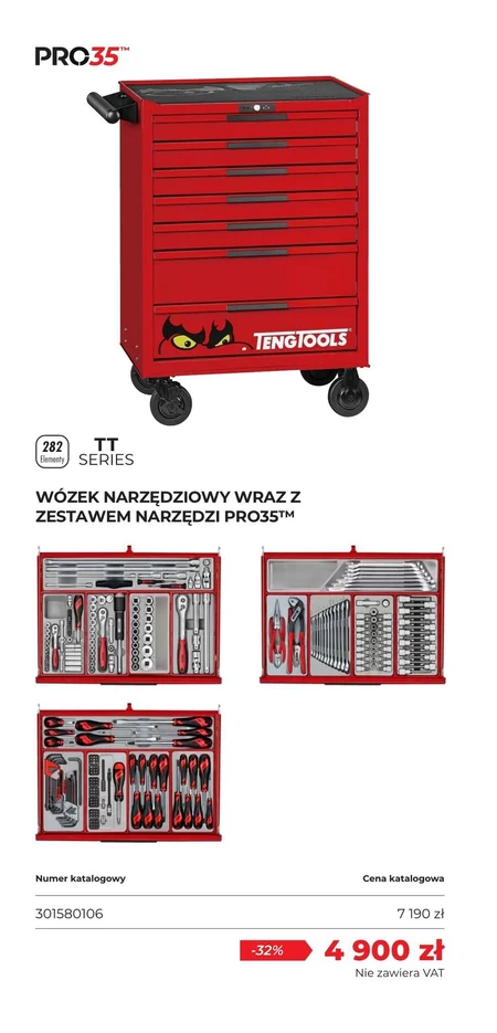 Wózek narzędziowy Tengtools