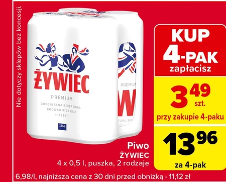 Żywiec Piwo jasne 500 ml