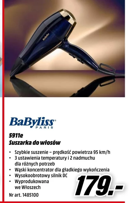 Suszarka do włosów Babyliss