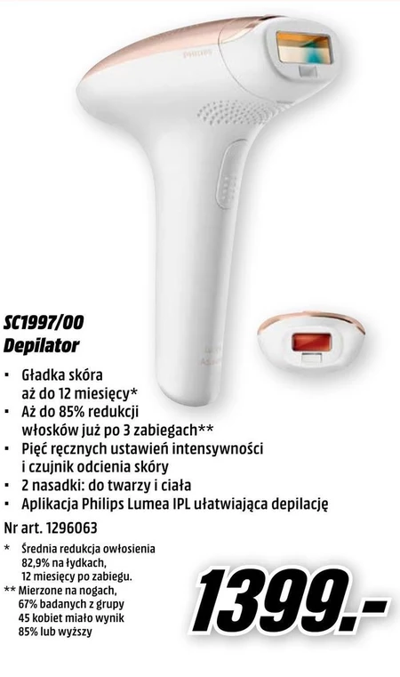 Depilator Philips