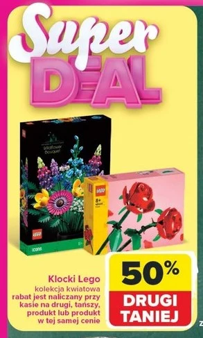 Zestawy LEGO 50% taniej w Carrefourze 