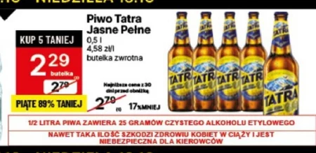 Tatra Piwo jasne pełne 500 ml