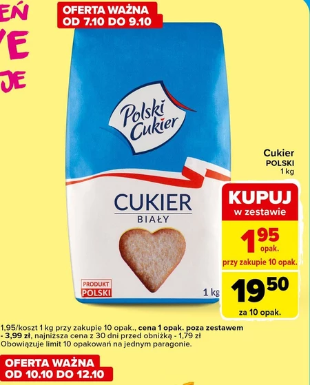 Polski Cukier Cukier biały 1 kg