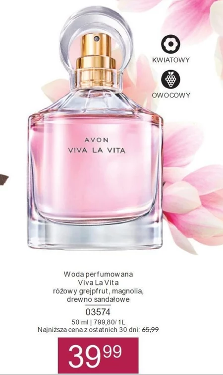 Woda perfumowana Avon