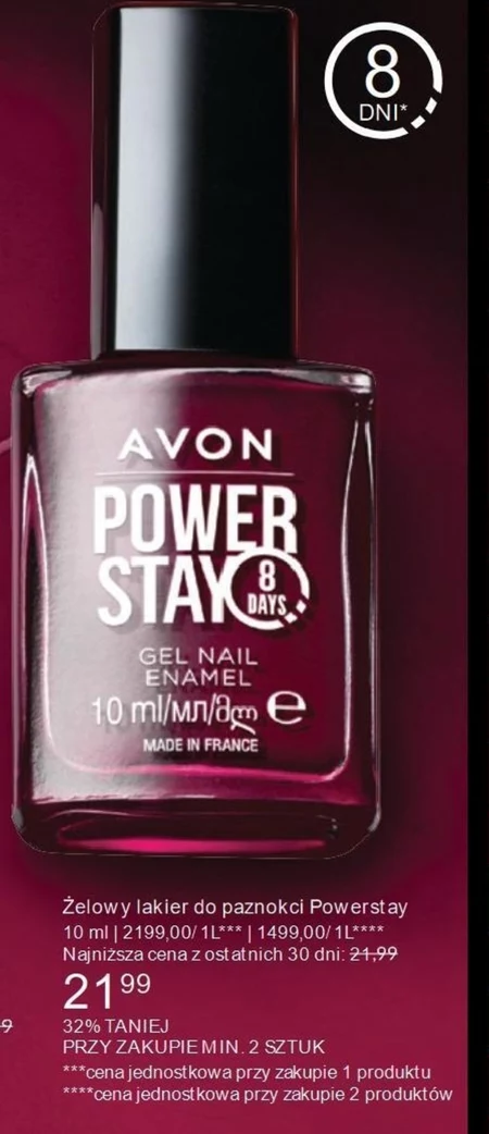 Лак для нігтів Avon