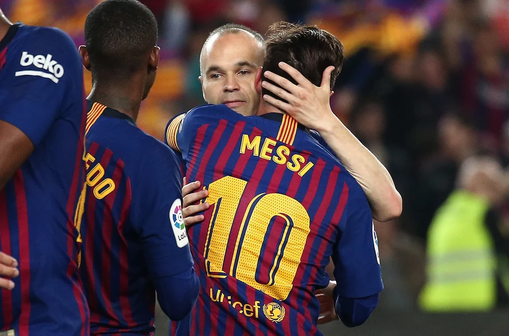 Andres Iniesta i Leo Messi