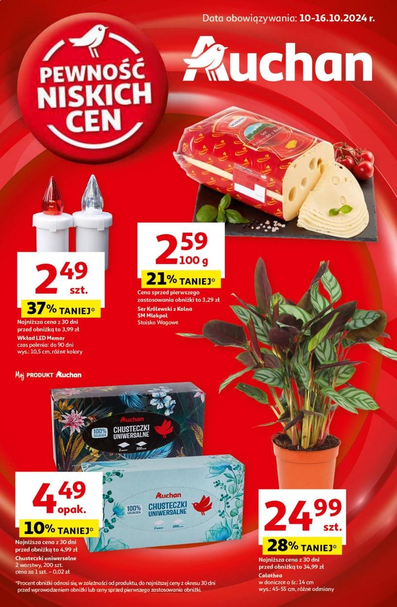 Gazetka promocyjna Auchan Hipermarket - ważna od 10. 10. 2024 do 16. 10. 2024