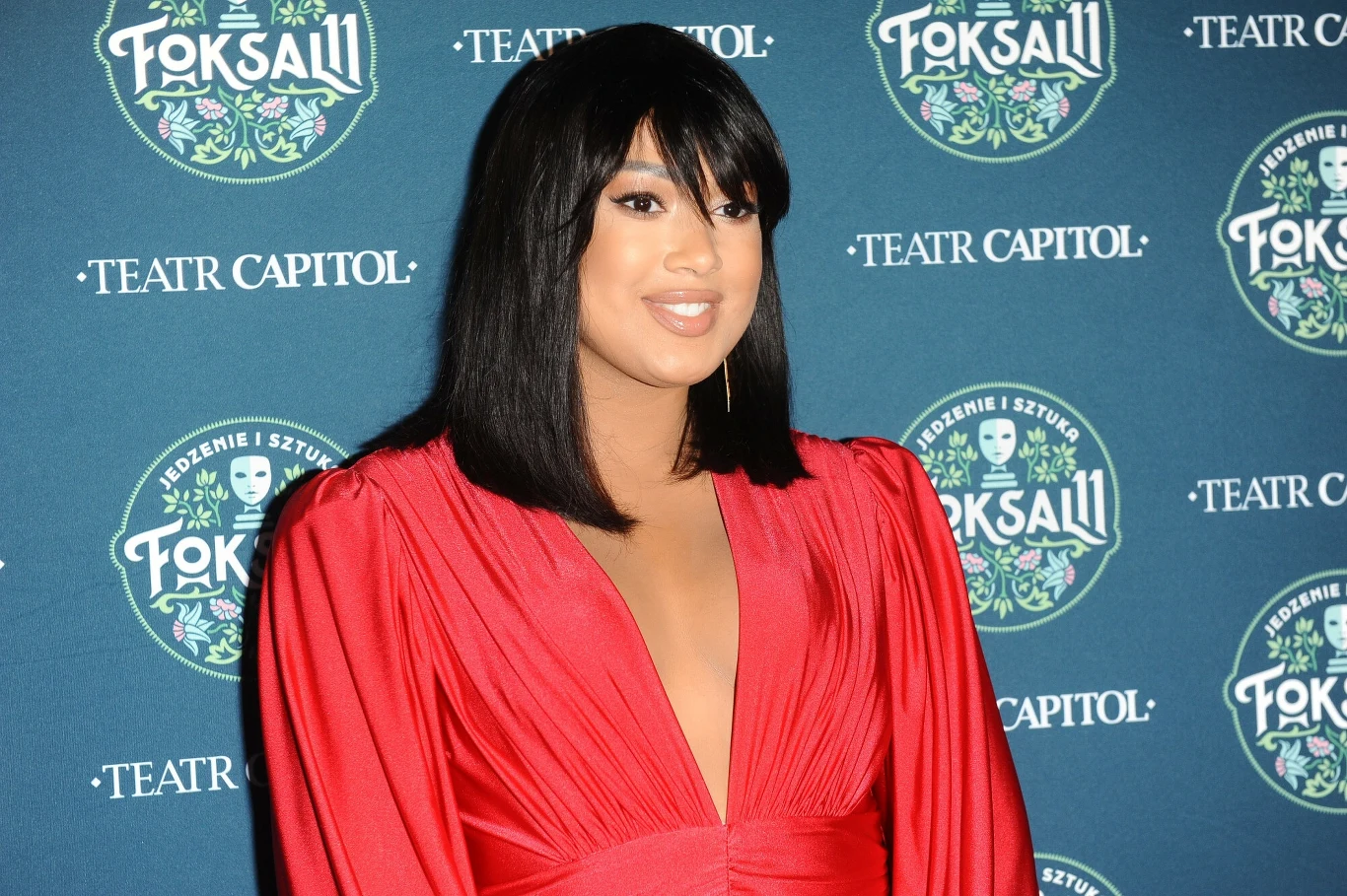 Patricia Kazadi na premierze show & dining "Razem czy osobno?" w Foksal 11