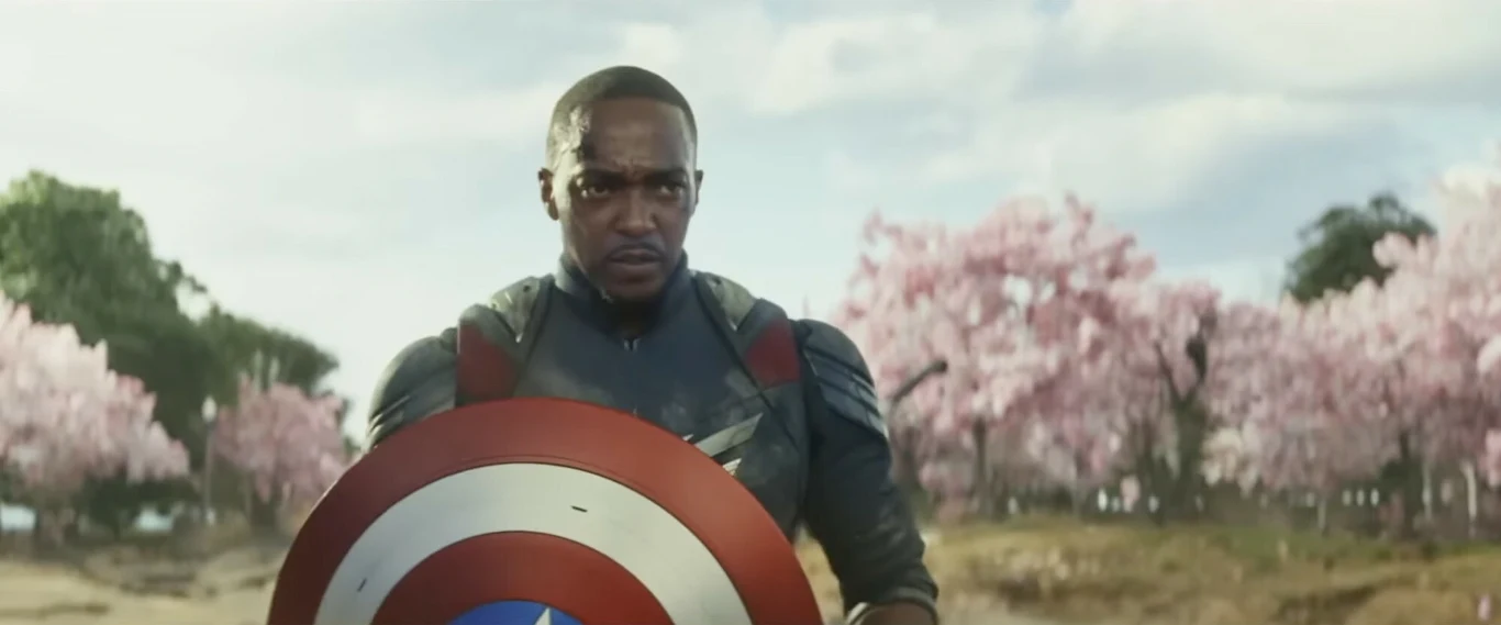 Anthony Mackie w filmie "Kapitan Ameryka: Nowy wspaniały świat"