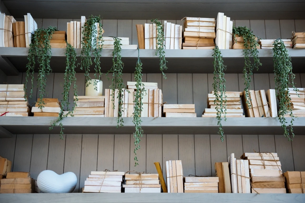 Książki i bibeloty - nie rezygnuj z nich. Sprawią, że w mieszkaniu zapanuje przyjemny nastrój