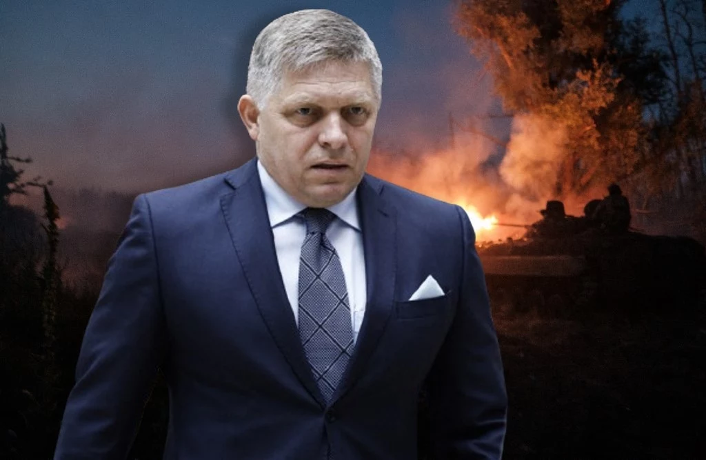 Bunt Słowaków przeciw premierowi Fico. Wsparli Ukrainę Bunt Słowaków przeciw premierowi Fico. Wsparli Ukrainę