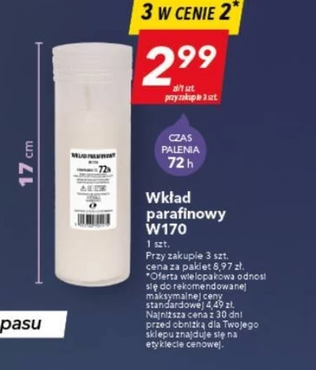 Wkład parafinowy