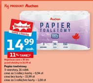 Papier toaletowy Auchan