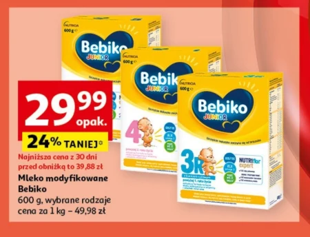 Bebiko Junior 5 Odżywcza formuła na bazie mleka dla przedszkolaka 600 g