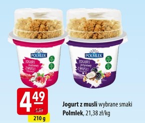 Jogurt z musli Polmlek niska cena