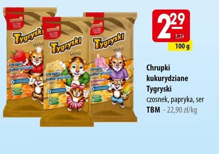 Chrupki kukurydziane Tygryski