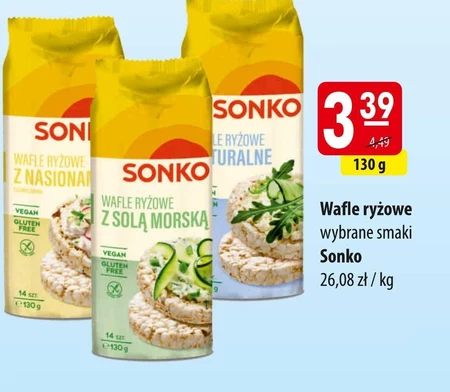 Wafle ryżowe Sonko