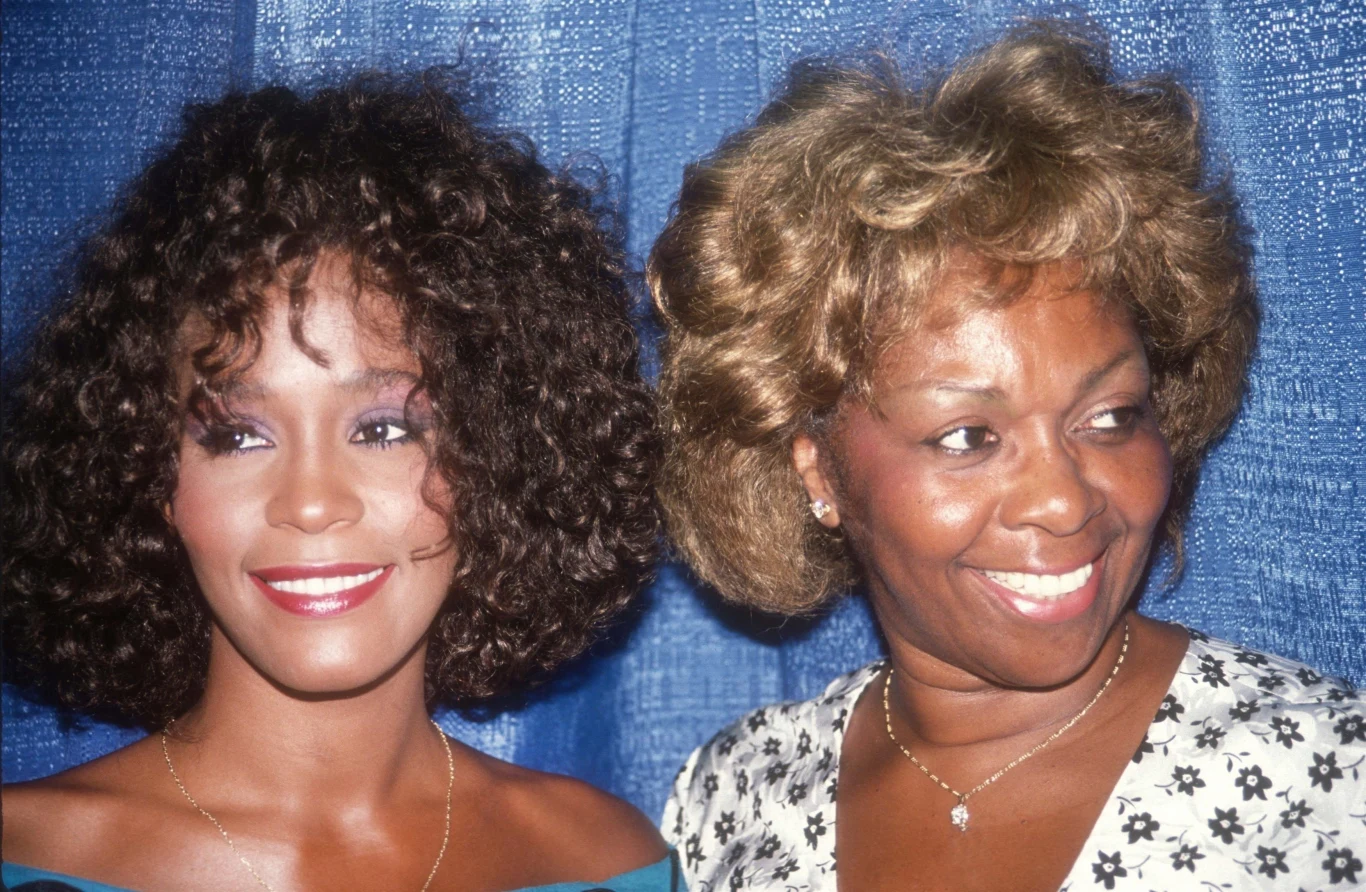 Whitney Houston z mamą, Cissy Houston