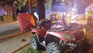 Wypadek w Grzybnie. Nie żyje 35-letni strażak