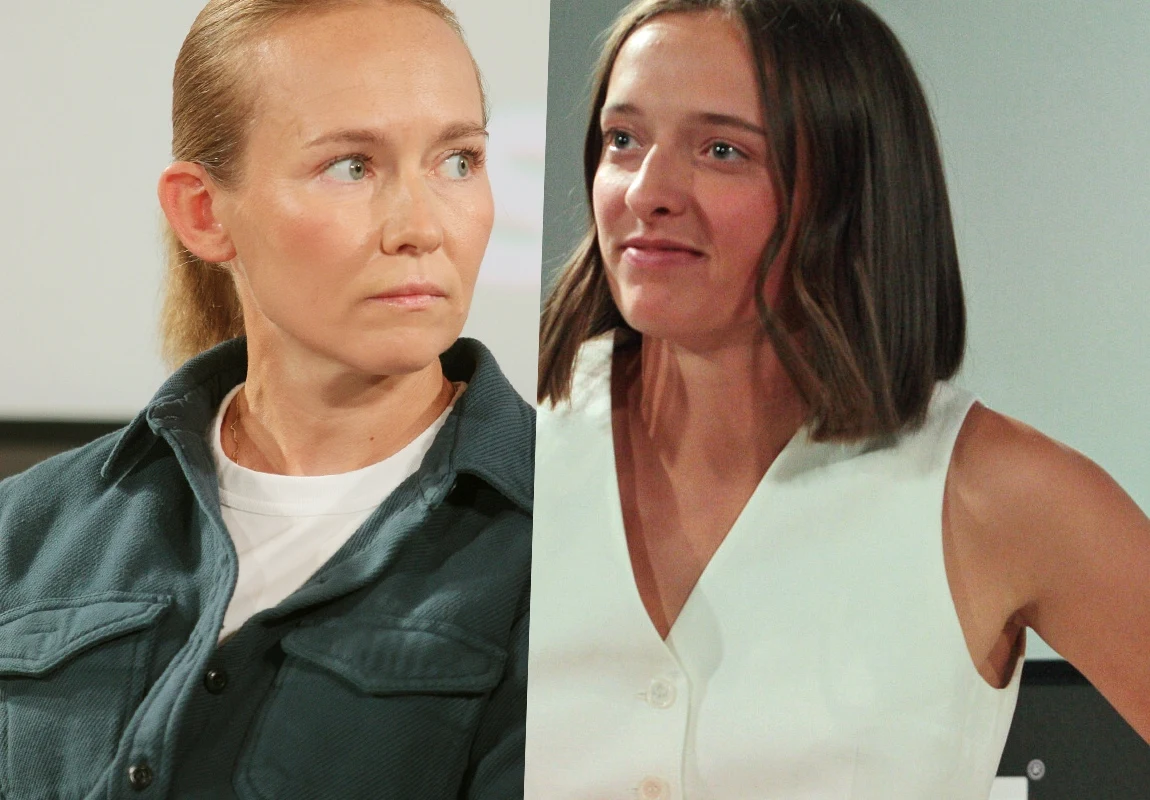 Daria Abramowicz i Iga Świątek Daria Abramowicz i Iga Świątek