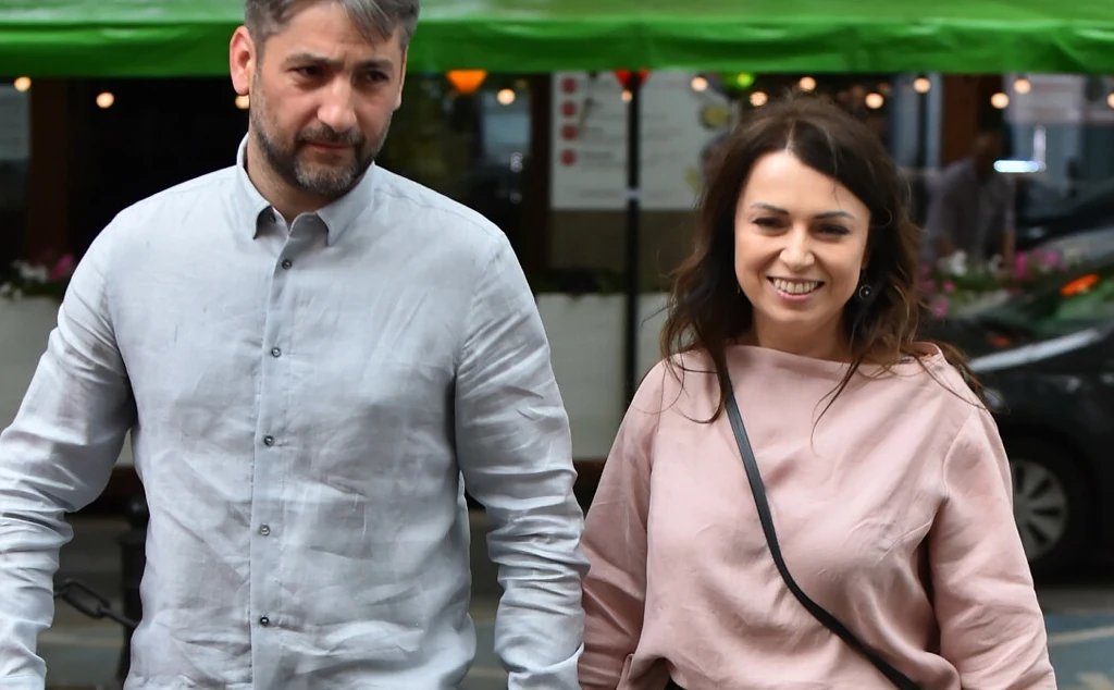 Pakosińska z mężem