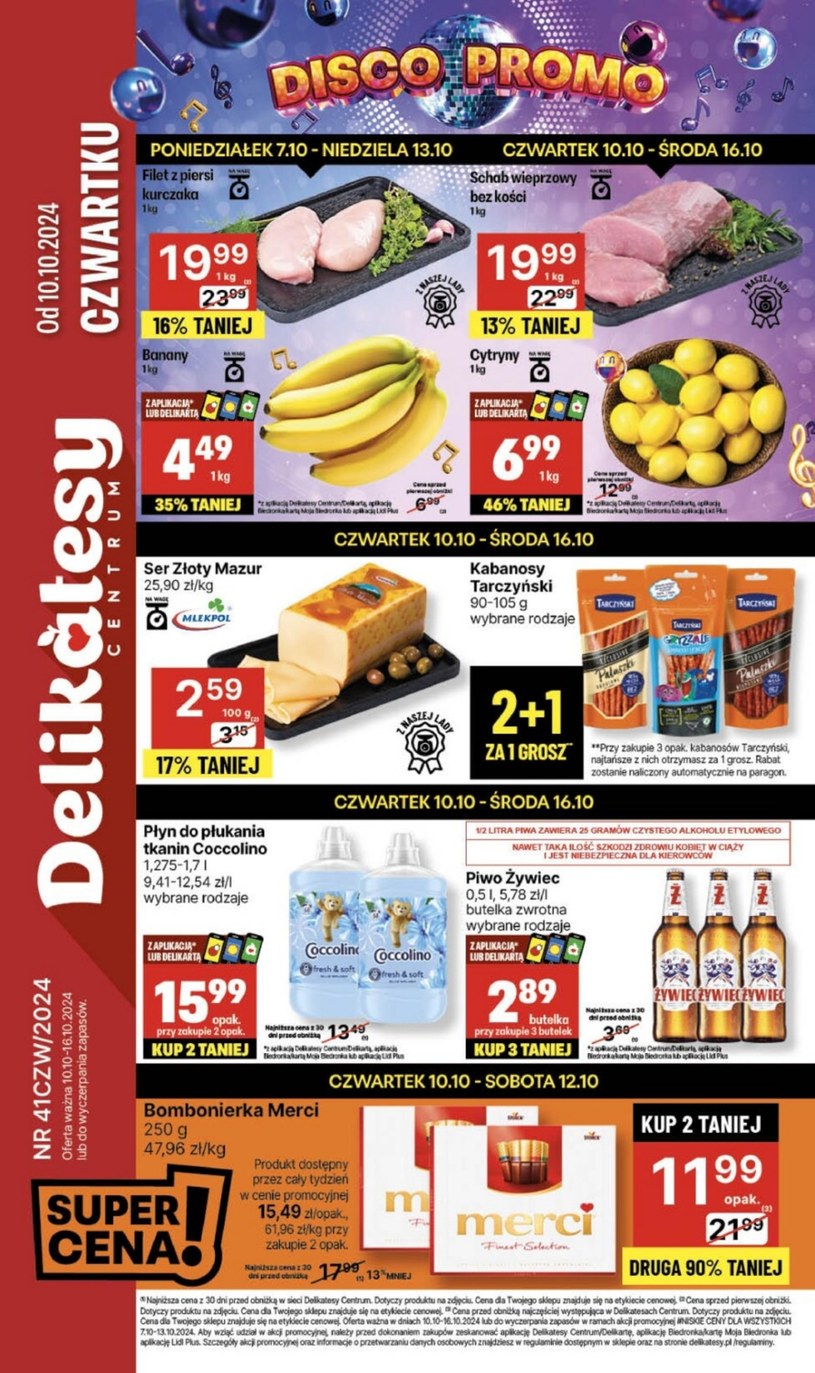 Gazetka: Discopromo w Delikatesach Centrum!  - strona 1