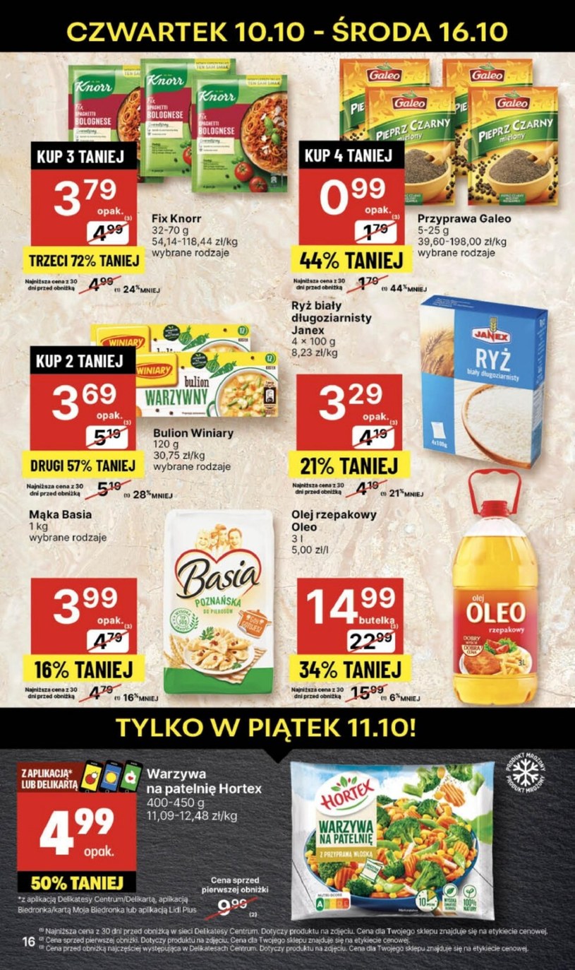 Gazetka: Discopromo w Delikatesach Centrum!  - strona 16