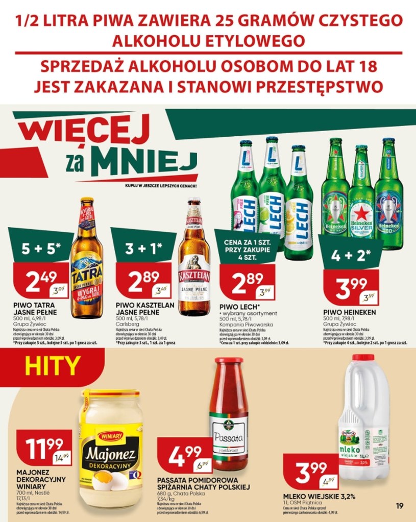 Gazetka: Więcej za mniej w Chacie Polskiej!  - strona 19