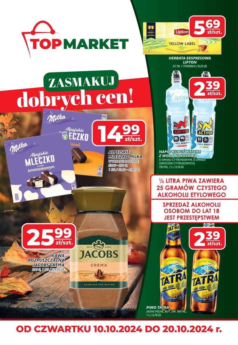 Gazetka: Top Market - zasmakuj dobrych cen! - strona 1