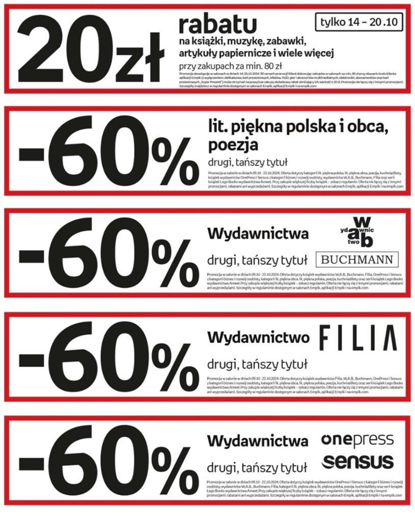 Gazetka: Spadające ceny w Empik  - strona 92