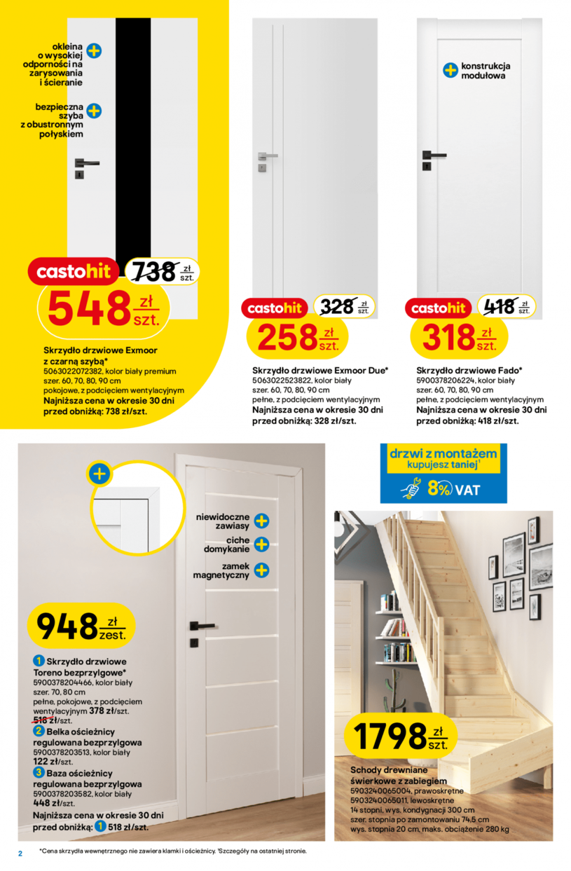 Gazetka: Drzwi i podłogi to Castorama - strona 2