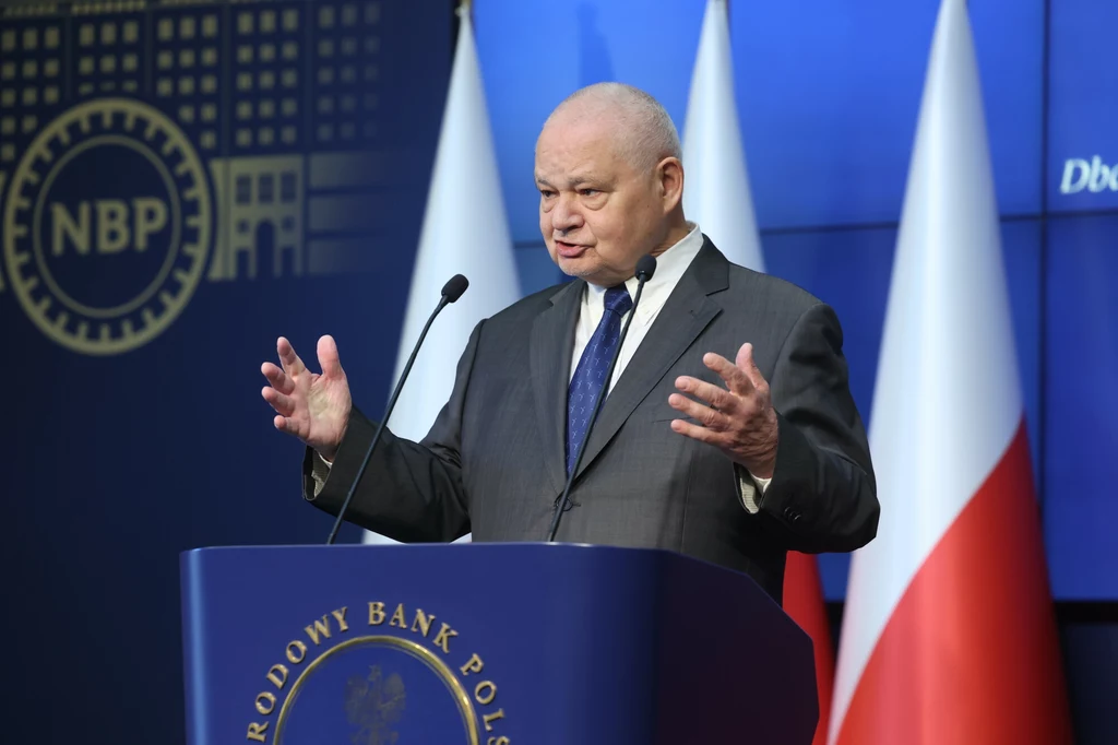 Prezes NBP Adam Glapiński zabrał głos po październikowym posiedzeniu RPP