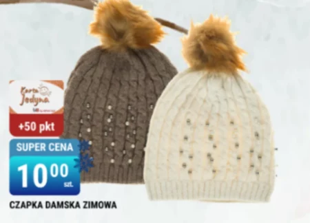 Czapka damska