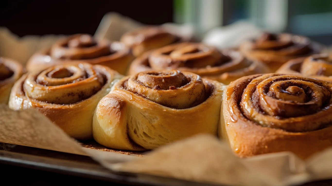 Jesienne cynamonki z kremowym sosem to prawdziwy hit. Jesienne cynamonki z kremowym sosem to prawdziwy hit.