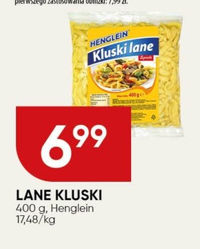 Kluski lane Henglein niska cena