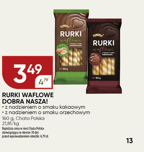 Rurki waflowe Dobra Nasza! niska cena