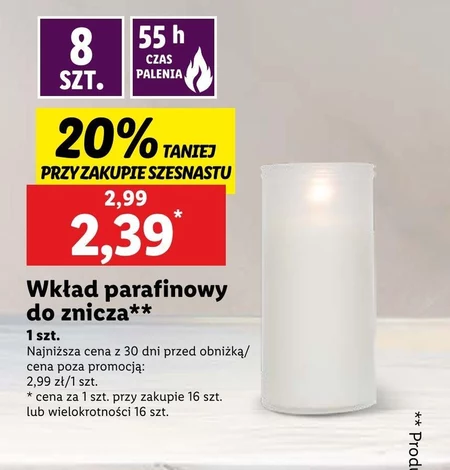 Wkład parafinowy