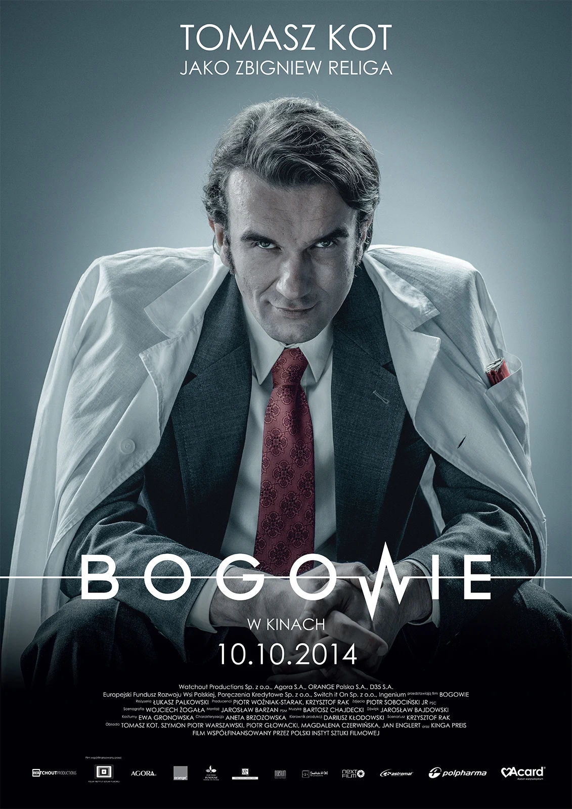 Plakat filmu "Bogowie"