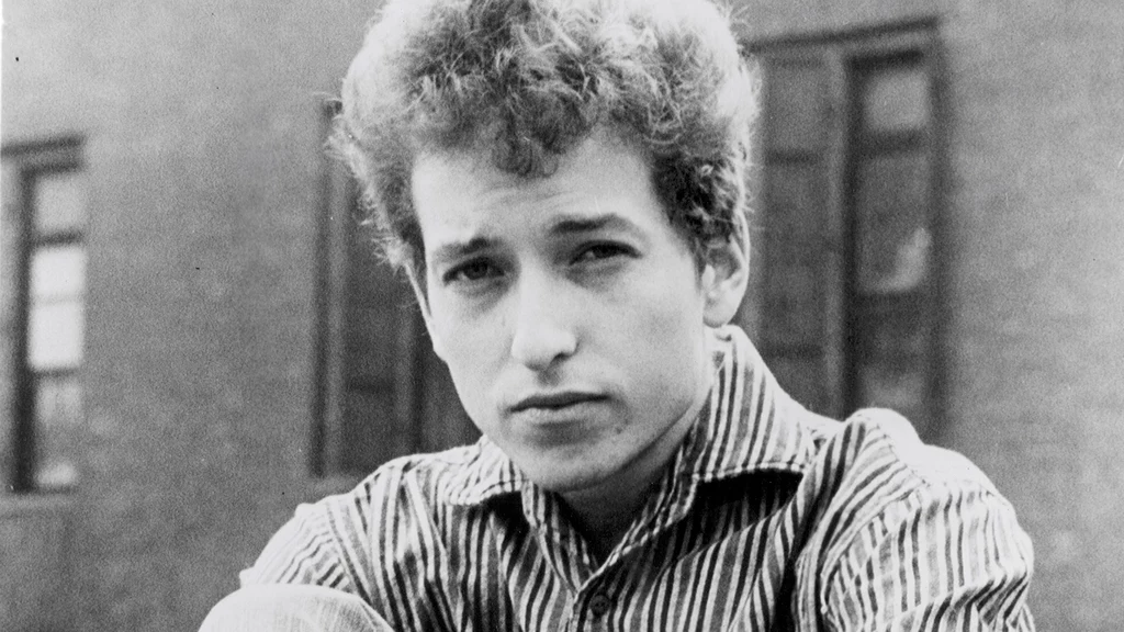 Bob Dylan w 1964 r., promując album "The Times They Are A-Changin'"