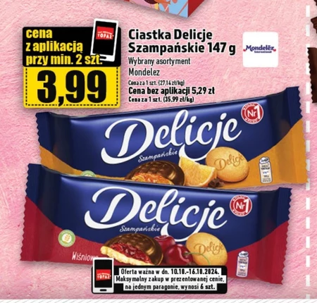 Delicje szampańskie Mondelez