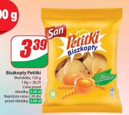 San Petitki Biszkopty 120 g