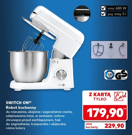 Robot kuchenny Switch On