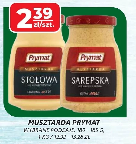 Prymat Musztarda sarepska 180 g