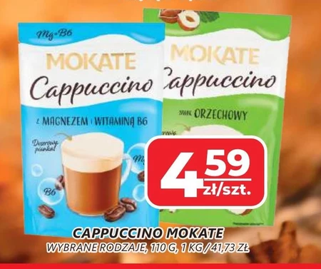 Mokate Cappuccino z magnezem i witaminą B6 110 g