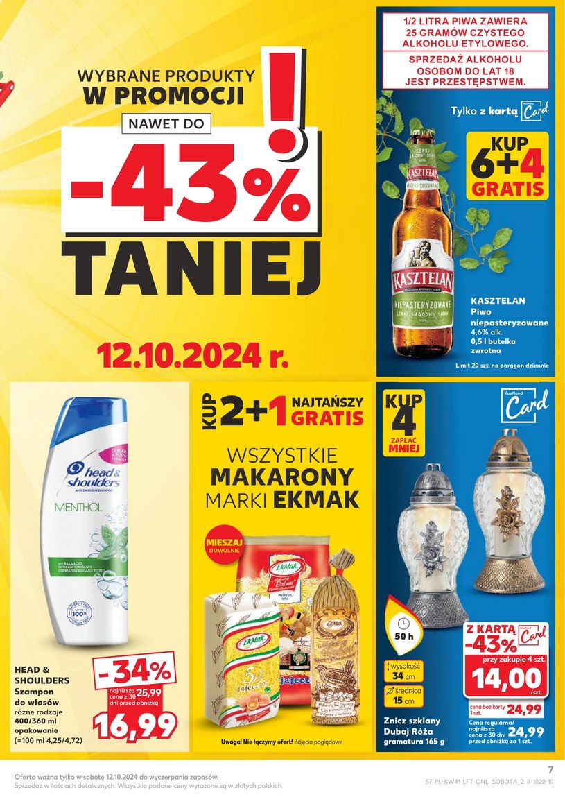 Gazetka: 250 sklepów, 250 powodów do zakupów! - Kaufland - strona 7